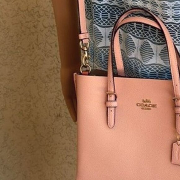 Coach C4084 Mollie Tote 25 Faded Blush - Picture 5 of 12